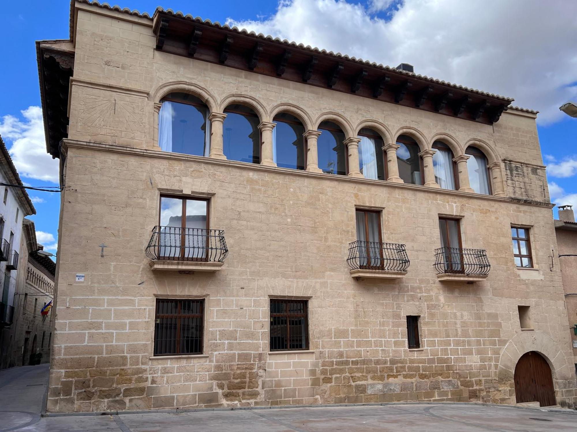 Hotel Palacio Baron De Andilla Valdealgorfa Exterior foto